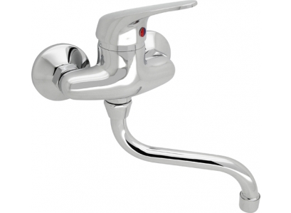 TA.4010.A15-100 Batéria drezová nástenná s výtokom "S"