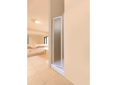 Sprchovacie dvere LUX B6-90 krilex voda