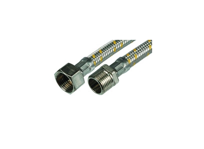 Hadica na PLYN FF 1/2"x1/2" 1500mm S Kolenom Flex. PAKTERMO EN14800