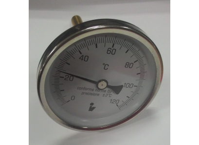 Teplomer 1/2"   l=100mm 120°C pr.80mm