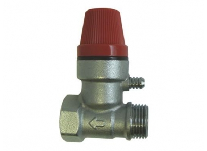 Poistný ventil 1/2" bojler 6 bar