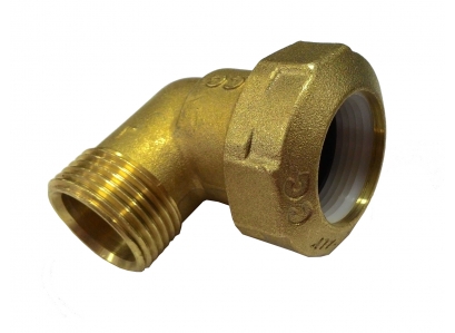 PE Koleno MOSADZ 32x1" ZV