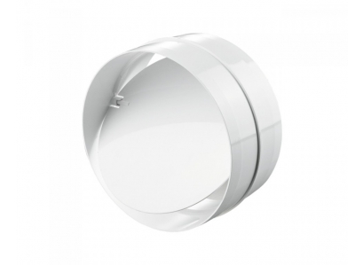 Plast.spojka so sp.klapkou Vents 125MM