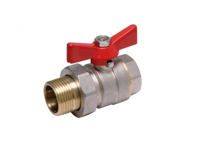Guľový kohút IVR MF 5/4" šrob.MOTYĽ - VODA