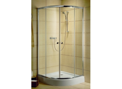 Spr.kút CLASSIC A 90x90 biely-grafit