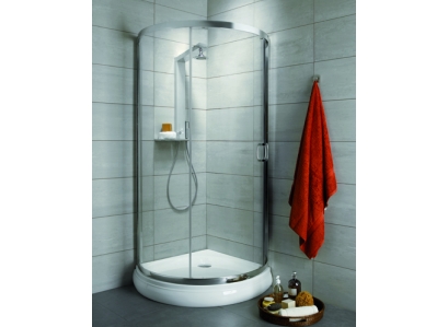 Spr.kút PREMIUM PLUS B 90x90-chróm,fabri
