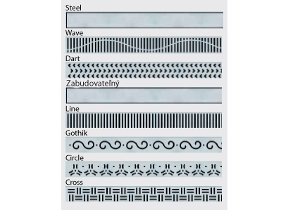 Rošt spr.žľabu Line 78cm