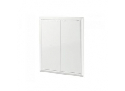 Dvierka 400x400 plastové biele